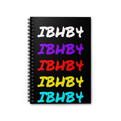 Colorful Spiral Notebook - IBHB4 Design for Creative Minds