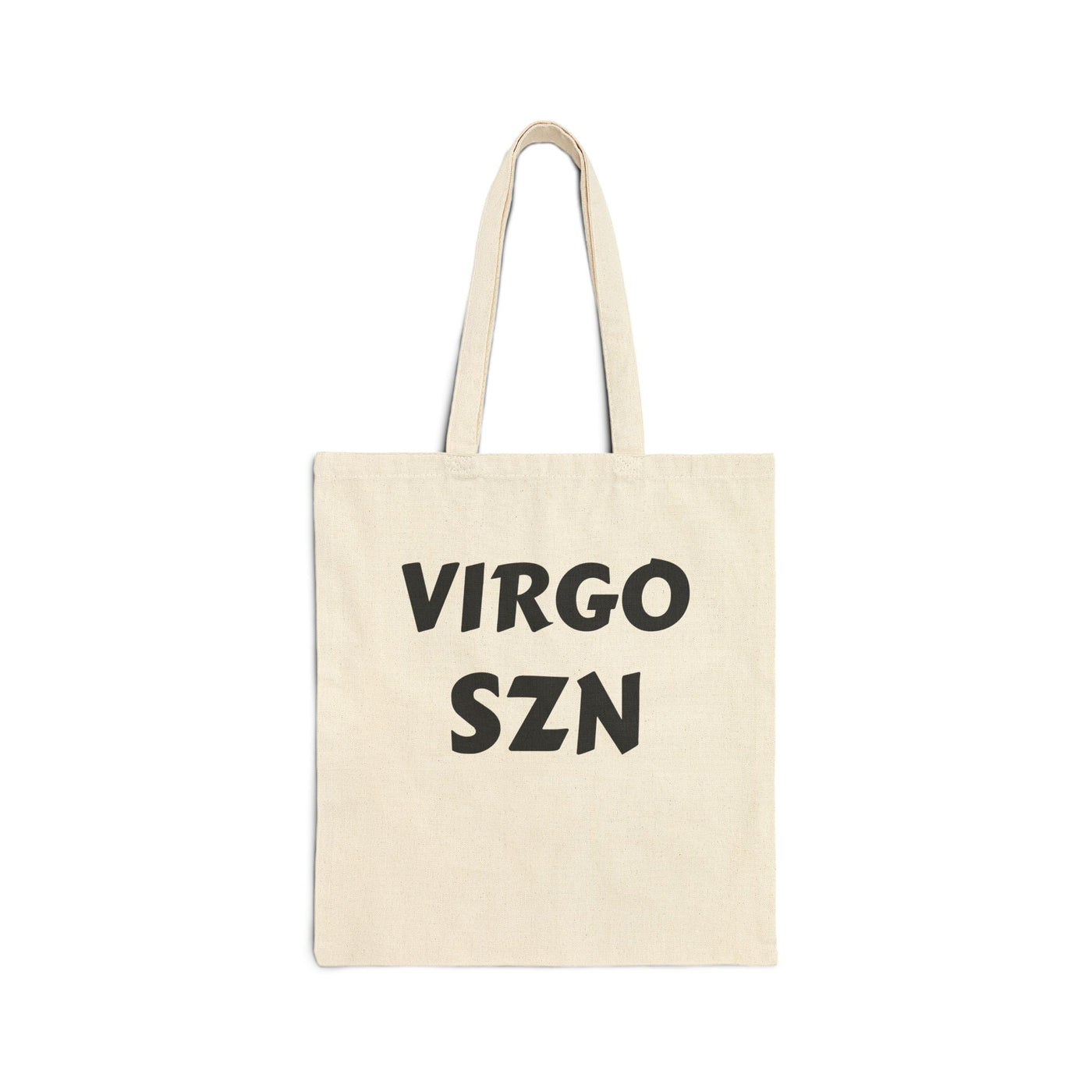 Virgo Made Cotton Canvas Tote Bag | Astrology Tote | Eco-Friendly Bag | Gift for Virgo | Reusable Grocery Tote