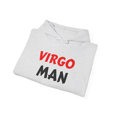 Virgo Man Graphic Hoodie - Astrological Zodiac Sweatshirt for Astrology Lovers