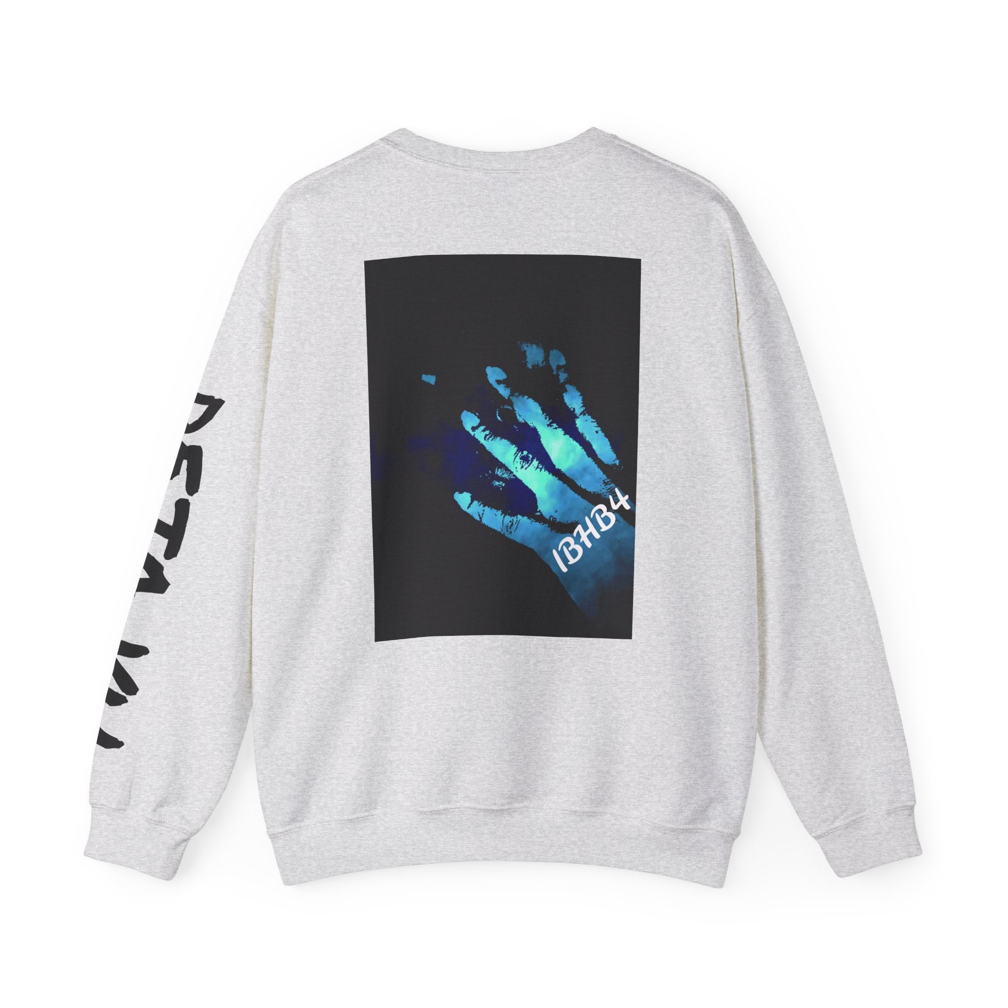 Futuristic Handprint Crewneck Sweatshirt - Unisex Heavy Blend™