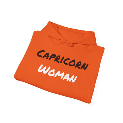 Capricorn Woman Hoodie – Zodiac Astrology Sweatshirt for Astrology Lovers