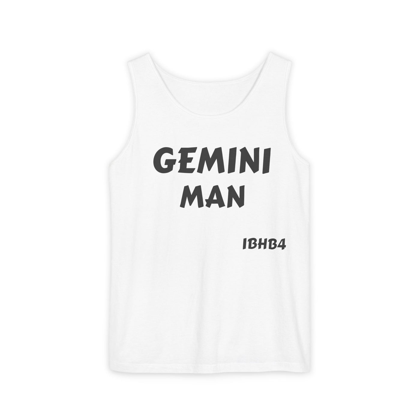 Gemini Man Tank Top, Zodiac Apparel, Gift for Gemini, Astrology Clothing, Fun Summer Top, Unisex Graphic Tee