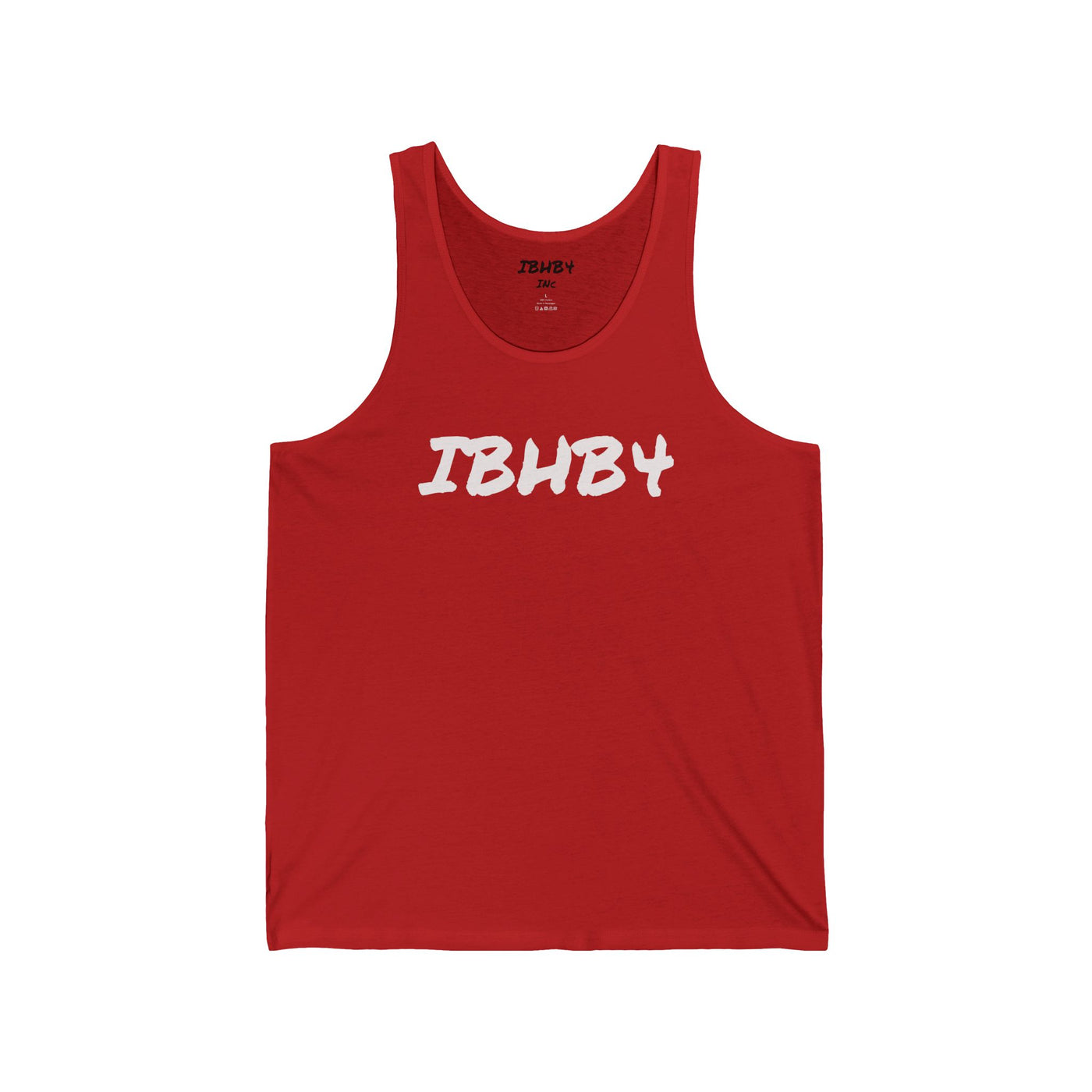 IBHB4 Unisex Jersey Tank - Stylish Casual Wear and Unique Handprint Design