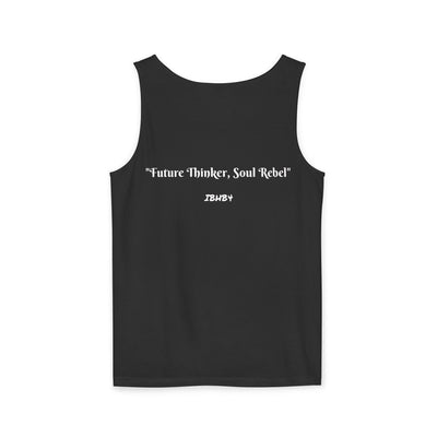 Aquarius Man Tank Top | Unisex Garment-Dyed Tee | Astrology Gift, Summer Wear, Birthday Apparel