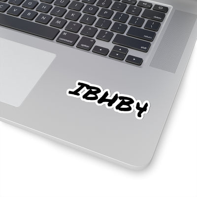 Trendy Kiss-Cut Stickers - 'IBHB4' Design for Personalization and Gift Giving