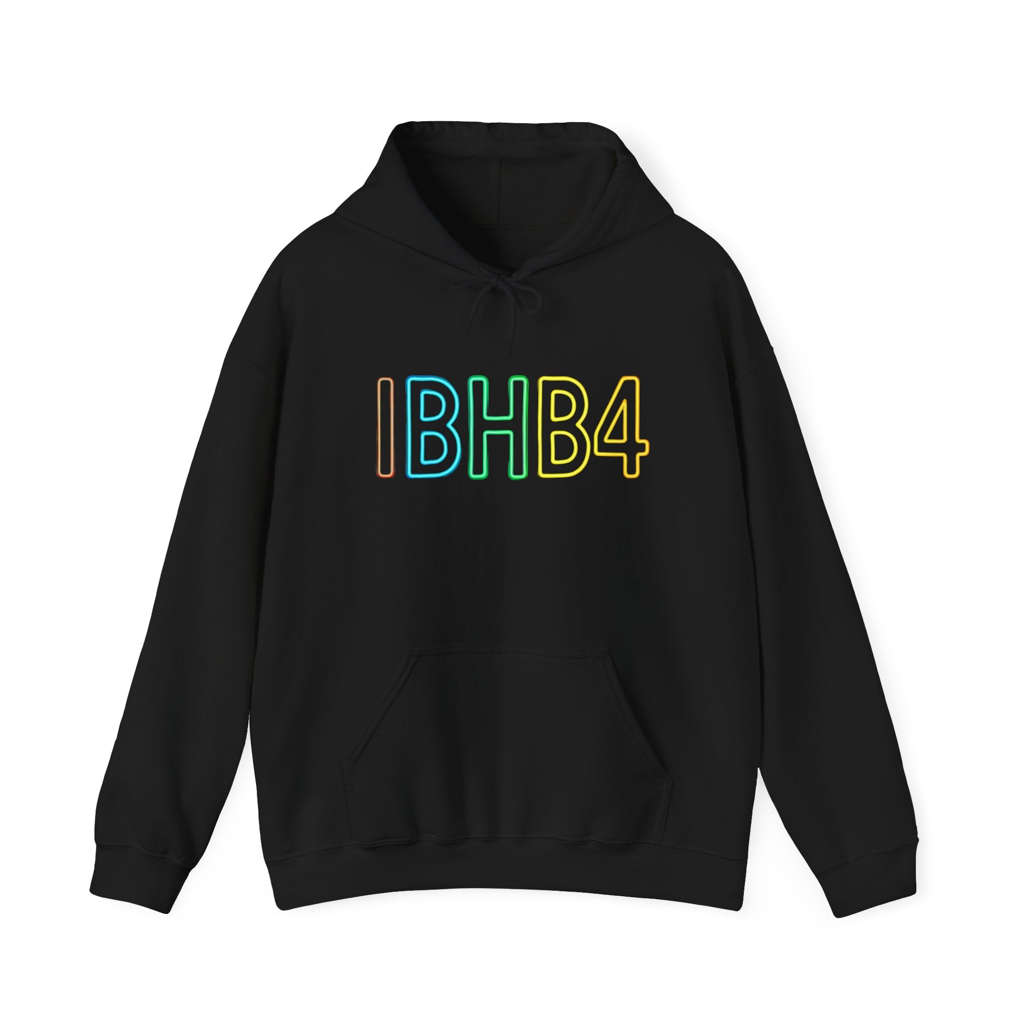 Pastel Rainbow Hoodie with IBHB4 Design