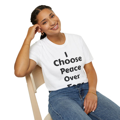 "I choose peace" Softstyle T-Shirt