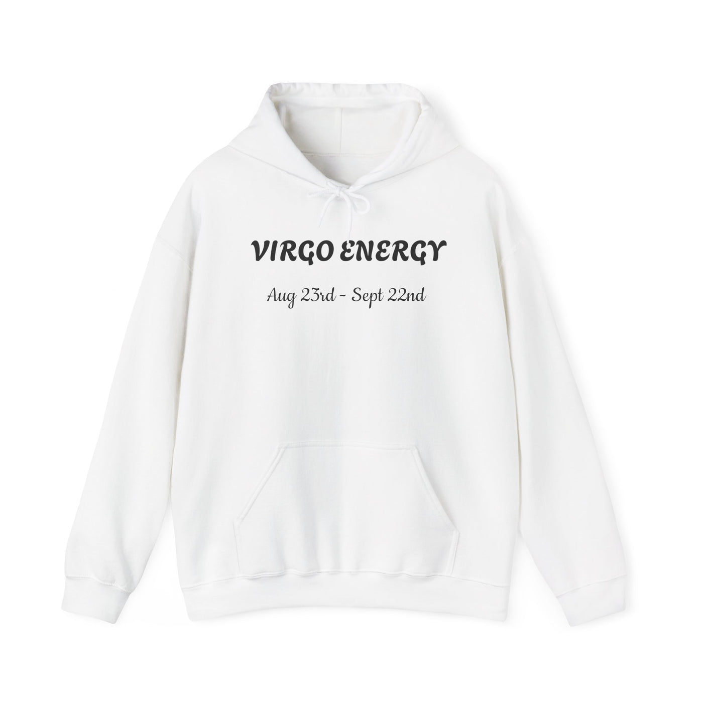 Virgo Energy Unisex Hooded Sweatshirt, Astrology Apparel, Zodiac Gift, Cozy Hoodie, Virgo Season Sweatshirt, Horoscope Clothing