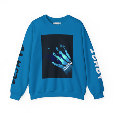 Futuristic Handprint Crewneck Sweatshirt - Unisex Heavy Blend™