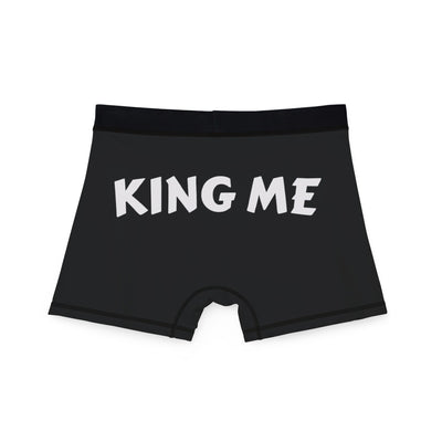 Men's Boxers - 'King Me' Graphic Underwear for Comfort and Style