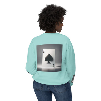 Unisex Crewneck Sweatshirt - 'A Spade = A Spade' Design