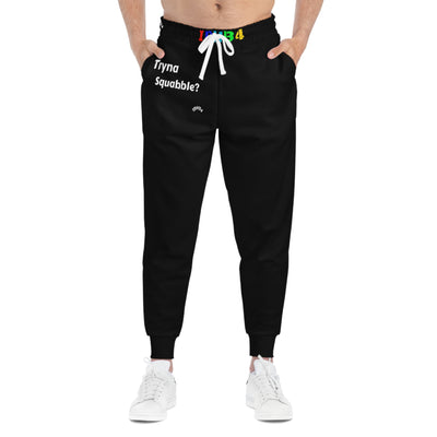 Trendy Athletic Joggers with Fun Phrase - Perfect for Gym, Loungewear, Gifts, and More!