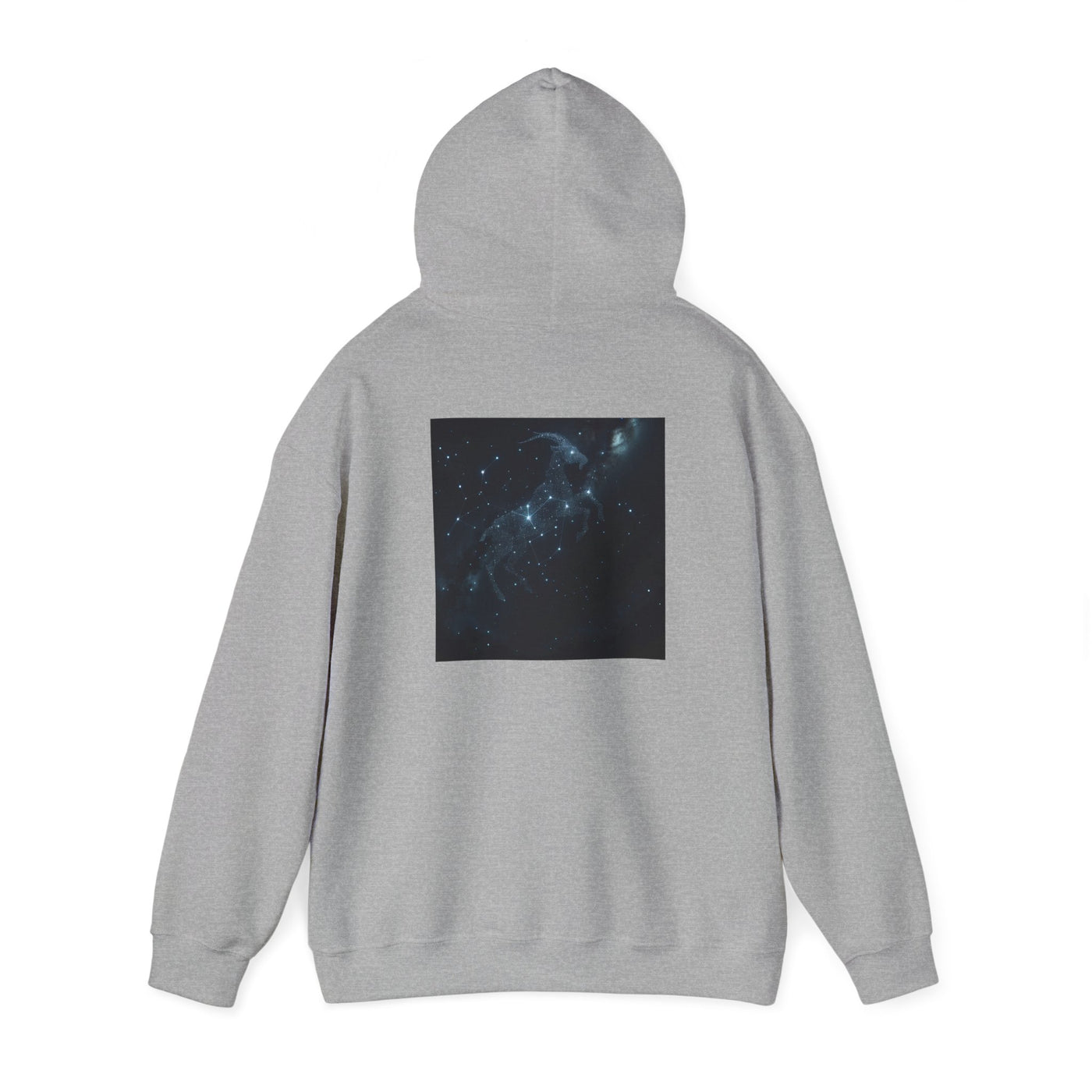 Capricorn Man Zodiac Hoodie - Unisex Heavy Blend Sweatshirt with Constellation Design