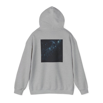 Capricorn Man Zodiac Hoodie - Unisex Heavy Blend Sweatshirt with Constellation Design