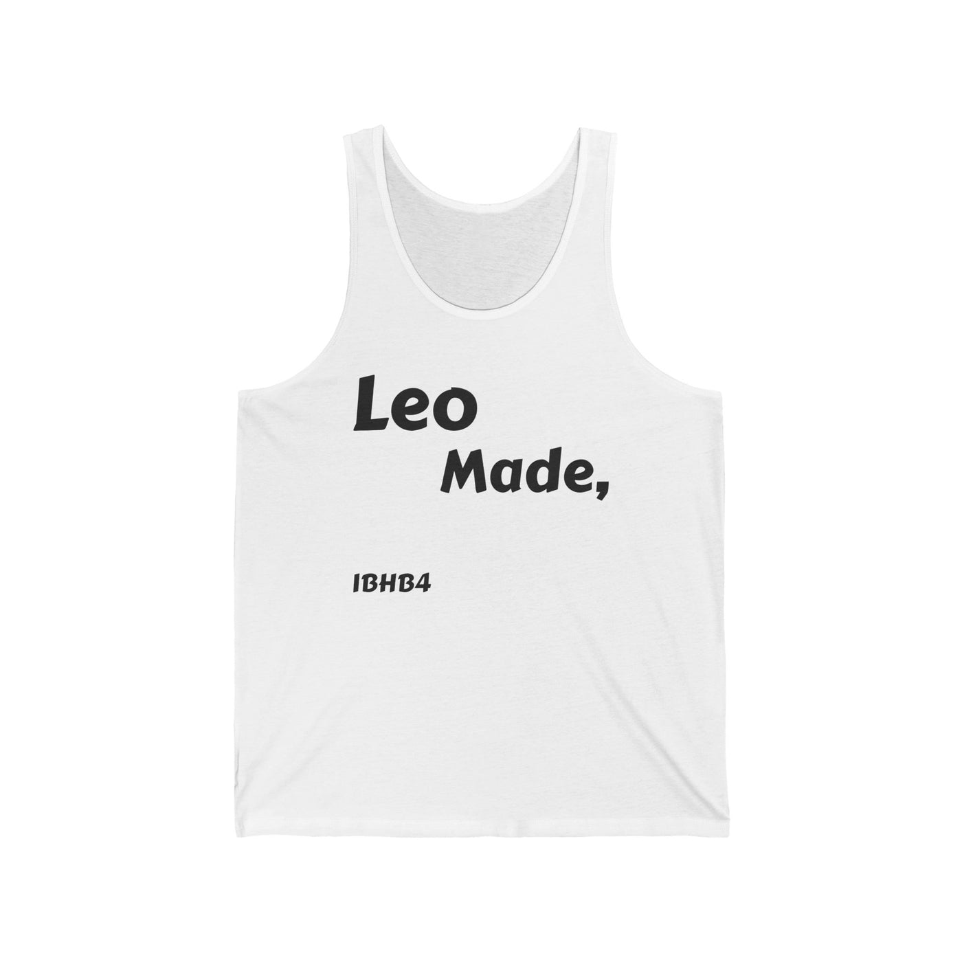 Men's Inspirational Tank Top, Motivational Fitness T-Shirt, Gift for Leaders, Zodiac Apparel, Casual Summer Top