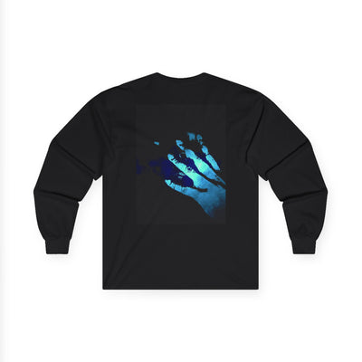 Unisex Ultra Cotton Long Sleeve Tee - 'IBHB4' Graphic Tee with Hand Design