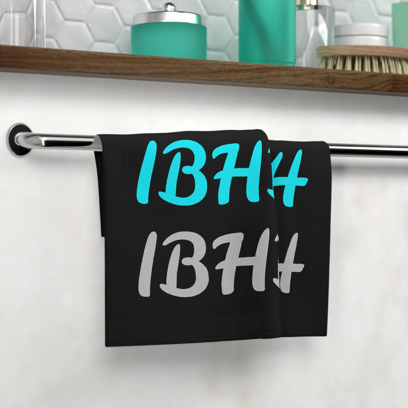 Personalized IBHB4 Face Towel - Stylish and Versatile Bathroom Essential