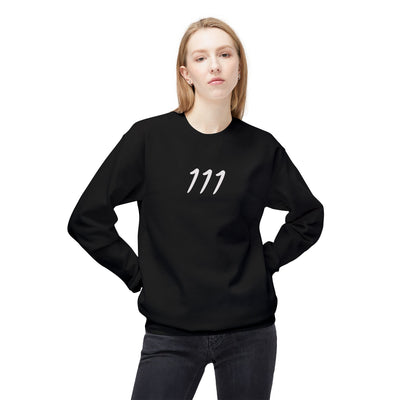 Unisex Crewneck Sweatshirt - '111' Front & 'INTUITION' Back Design