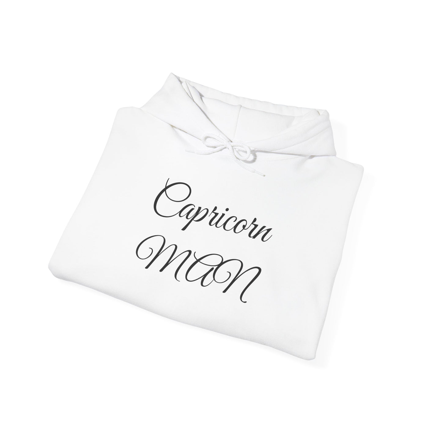 Capricorn Man Zodiac Hoodie - Unisex Heavy Blend Sweatshirt with Constellation Design