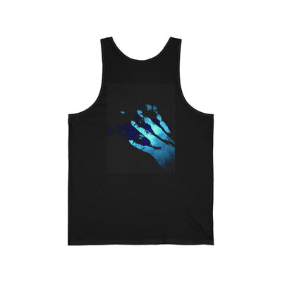 IBHB4 Unisex Jersey Tank - Stylish Casual Wear and Unique Handprint Design