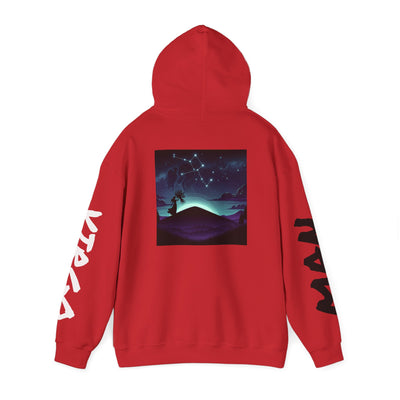 Virgo Man Graphic Hoodie - Astrological Zodiac Sweatshirt for Astrology Lovers