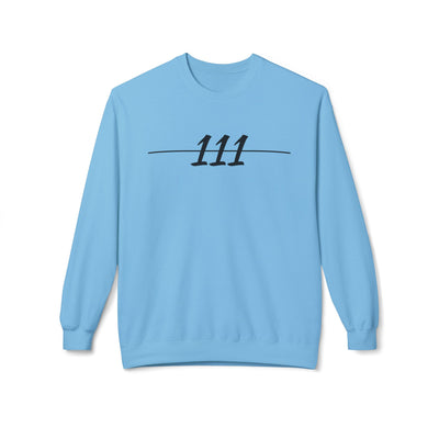 Unisex Crewneck Sweatshirt - '111' Front & 'INTUITION' Back Design