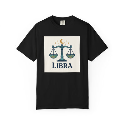 Libra Zodiac T-Shirt, Astrology Tee, Gift for Libras, Birthday Shirt, Unisex Casual Wear, Horoscope Apparel