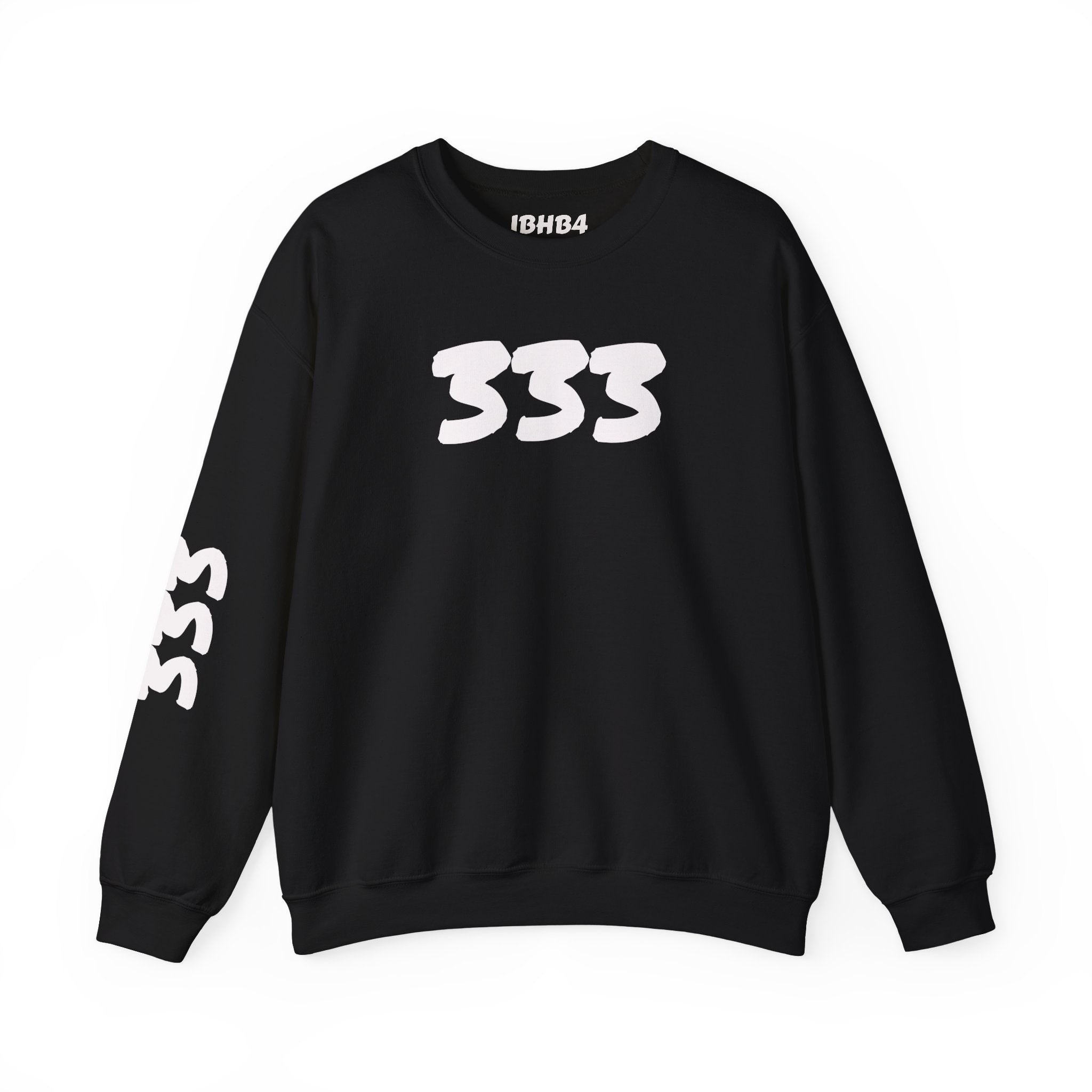 Unisex Heavy Blend Crewneck Sweatshirt with 333 Graphic - Cozy, Trendy Streetwear