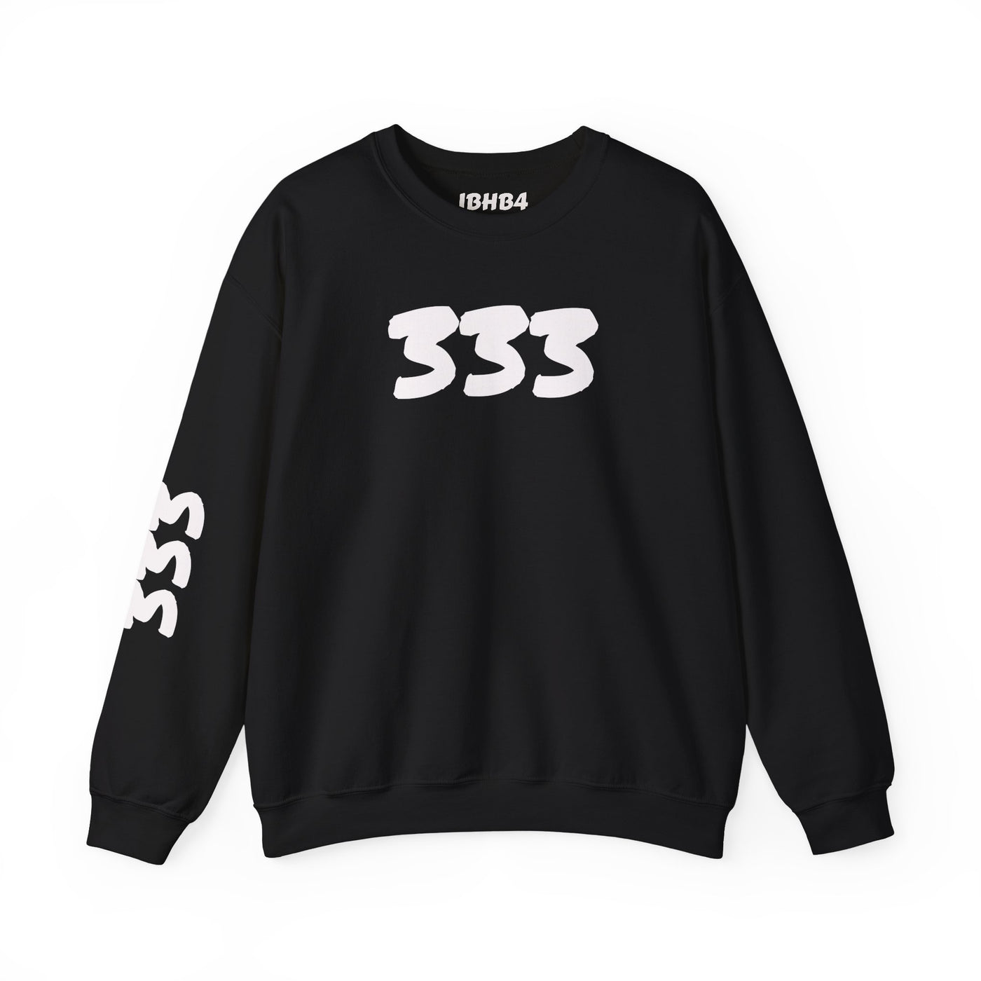 Unisex Heavy Blend Crewneck Sweatshirt with 333 Graphic - Cozy, Trendy Streetwear