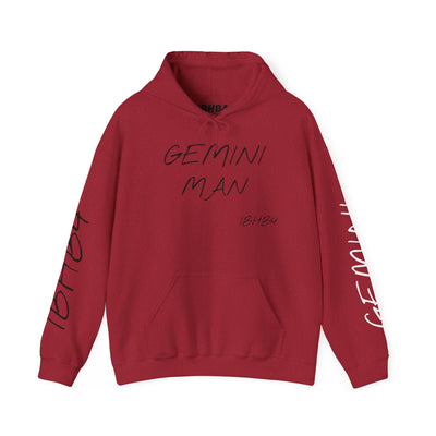 Gemini Man Hoodie - Celestial Design for Zodiac Lovers
