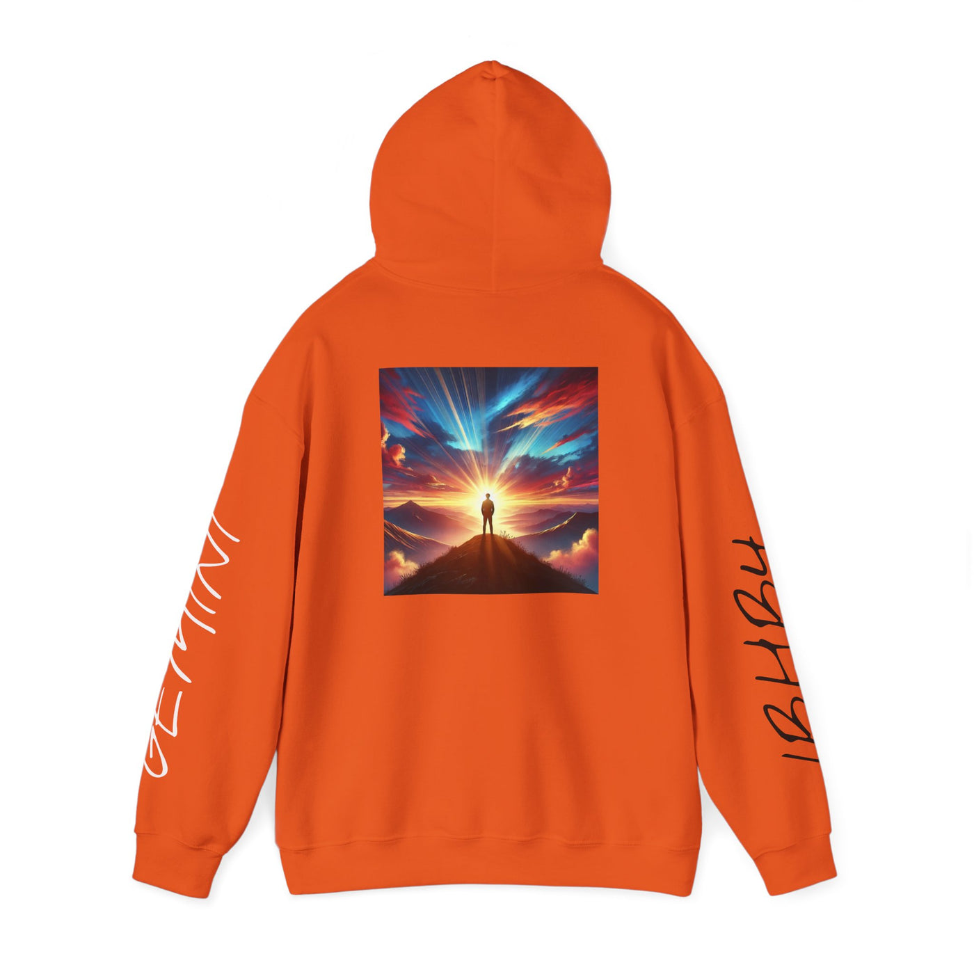 Gemini Man Hoodie - Celestial Design for Zodiac Lovers