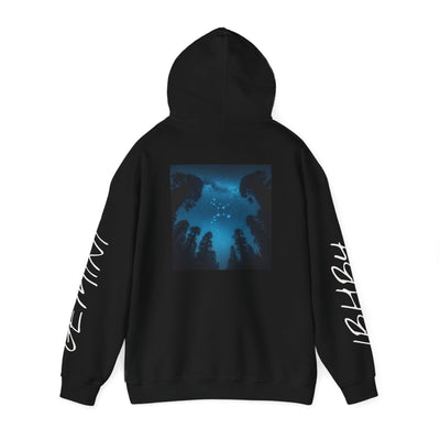 Gemini Man Hoodie - Celestial Design for Zodiac Lovers