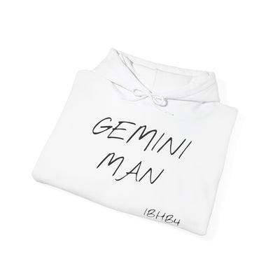 Gemini Man Hoodie - Celestial Design for Zodiac Lovers