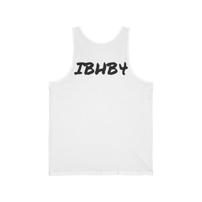 IBHB4 Unisex Jersey Tank - Stylish Casual Wear and Unique Handprint Design