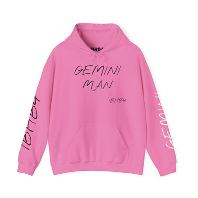 Gemini Man Hoodie - Celestial Design for Zodiac Lovers