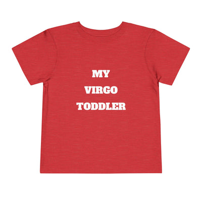 Virgo Toddler Tee - Cute Astrology Baby Shirt, Kids Birthday Gift, Summer Outfit, Zodiac Apparel, Toddler Astrology Tee