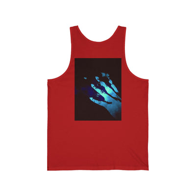 IBHB4 Unisex Jersey Tank - Stylish Casual Wear and Unique Handprint Design