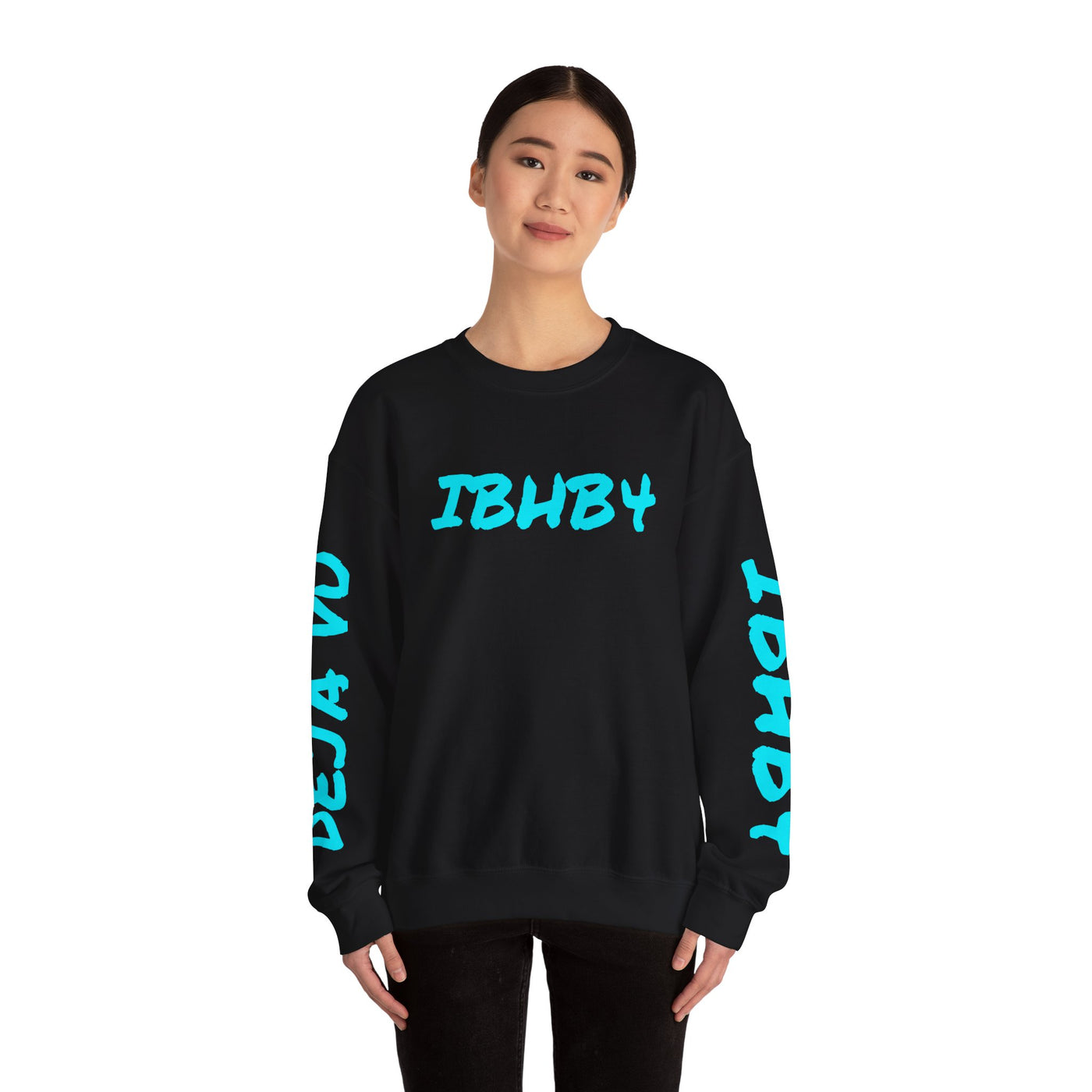 Cosmic Vibes Unisex Crewneck Sweatshirt with Artistic Print