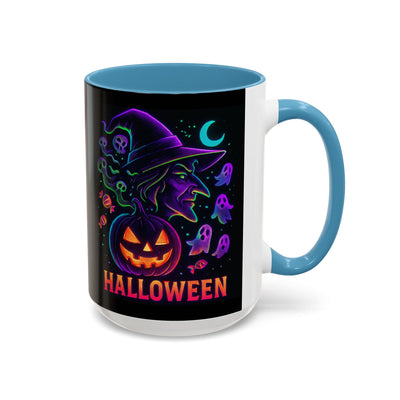 Halloween-Themed Accent Coffee Mug - Fun & Spooky Design