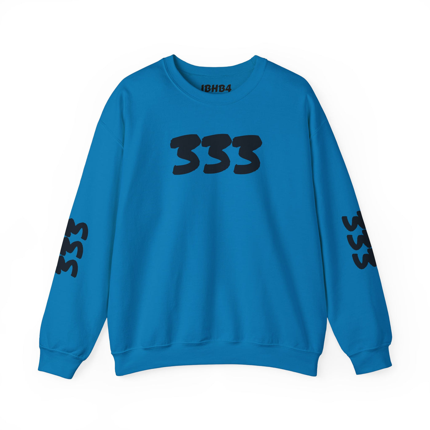 Unisex Heavy Blend Crewneck Sweatshirt with 333 Graphic - Cozy, Trendy Streetwear