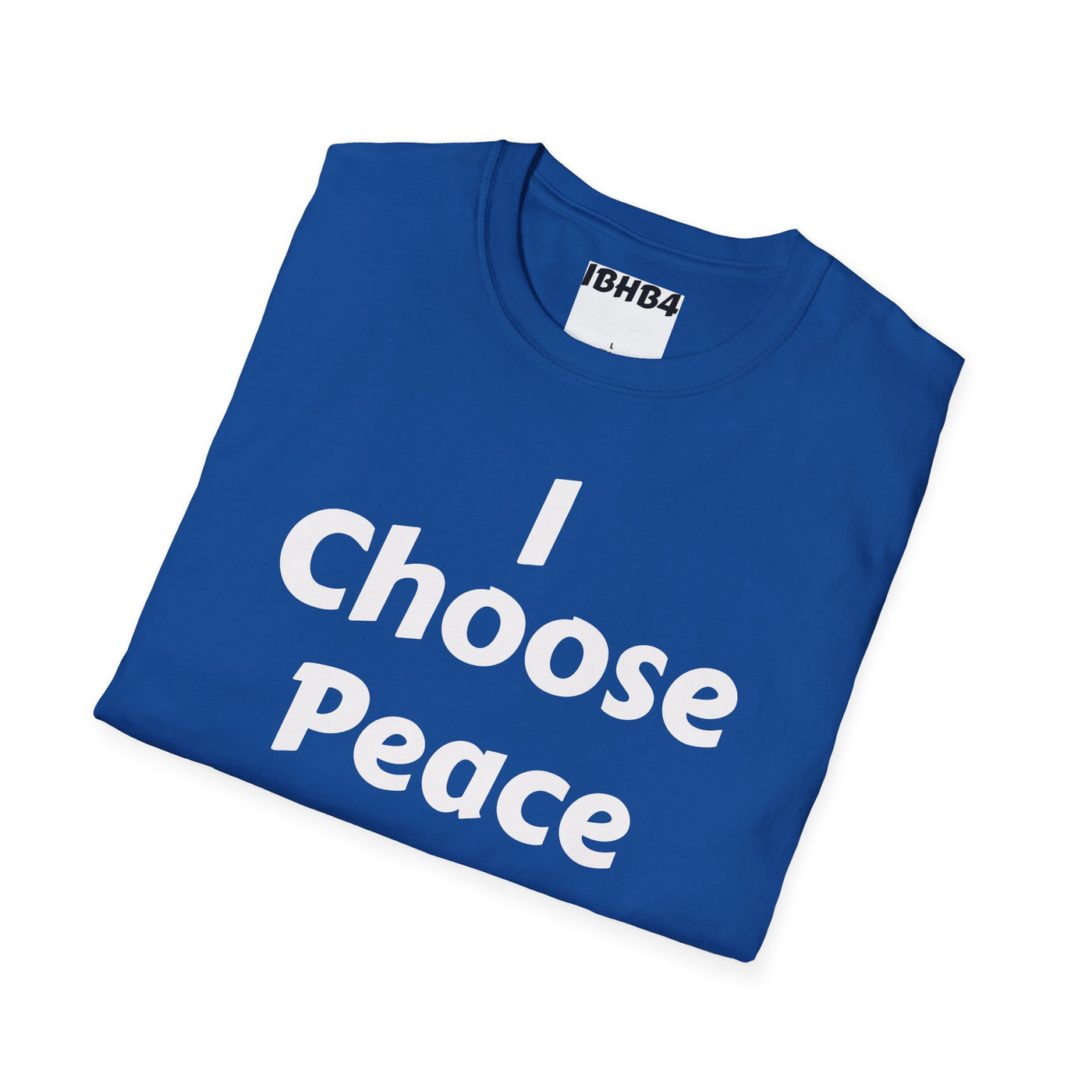 "I choose peace" Softstyle T-Shirt
