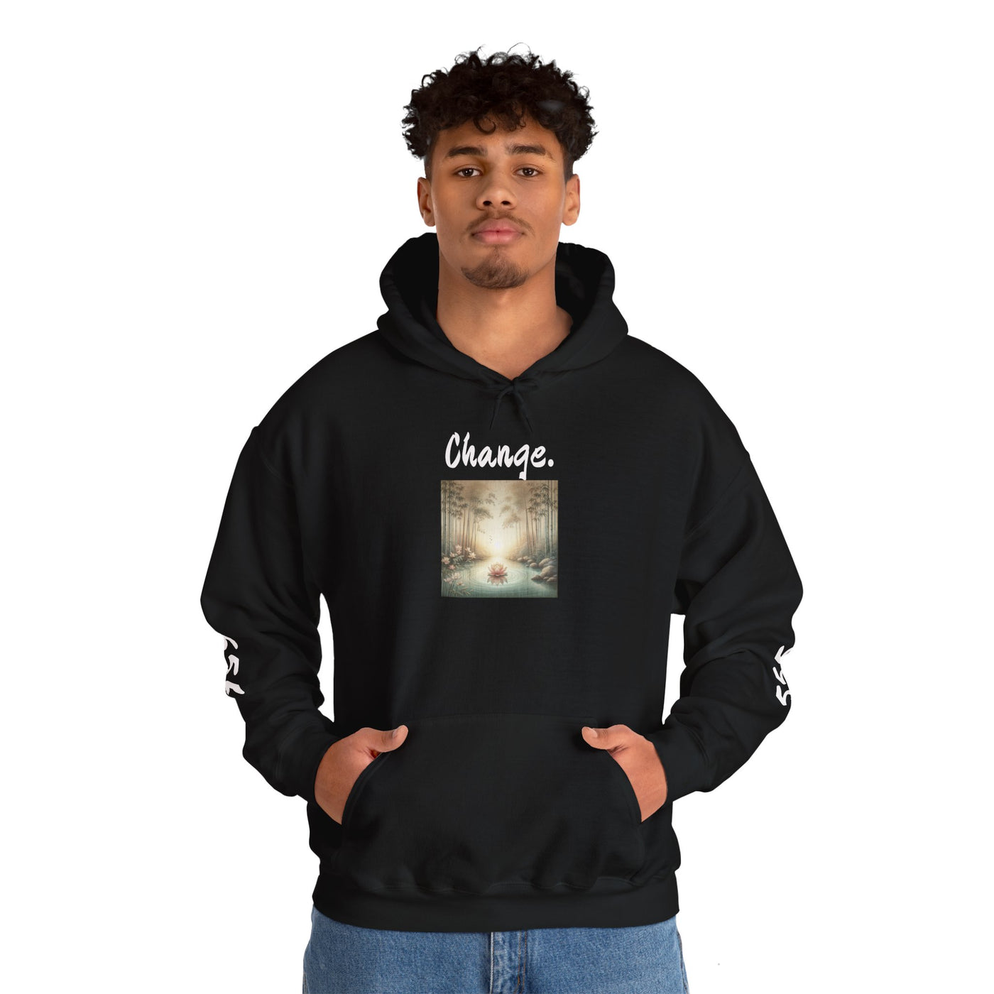 Change Inspired Unisex Heavy Blend™ Hooded Sweatshirt - 555 Design