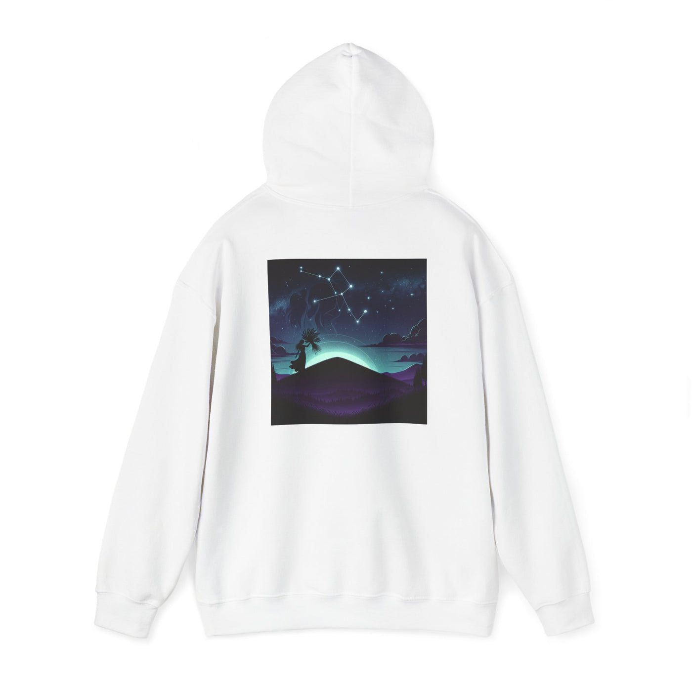 Virgo Man Graphic Hoodie - Astrological Zodiac Sweatshirt for Astrology Lovers