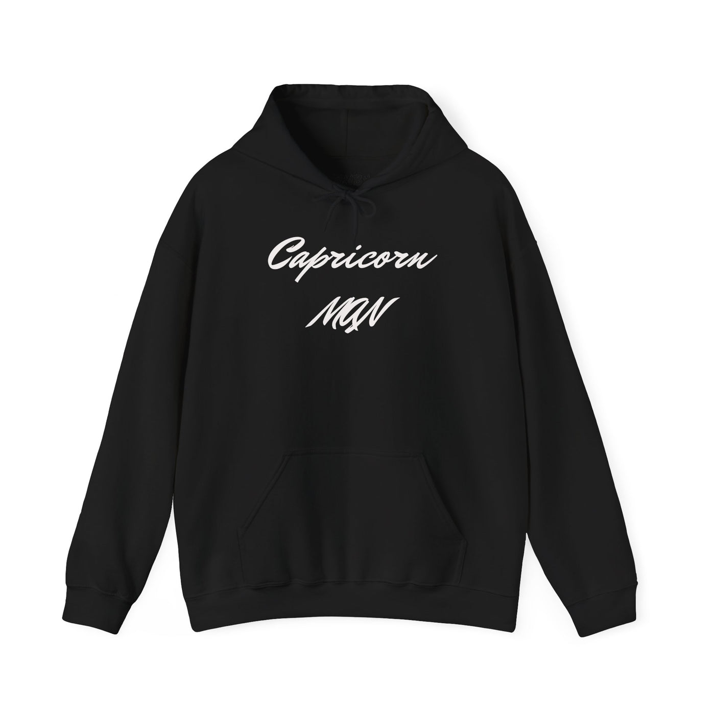 Capricorn Man Zodiac Hoodie - Unisex Heavy Blend Sweatshirt with Constellation Design