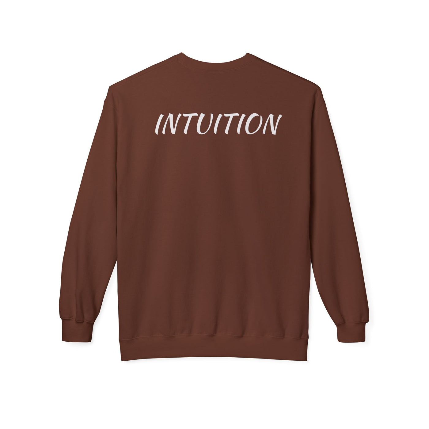 Unisex Crewneck Sweatshirt - '111' Front & 'INTUITION' Back Design