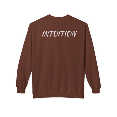 Unisex Crewneck Sweatshirt - '111' Front & 'INTUITION' Back Design