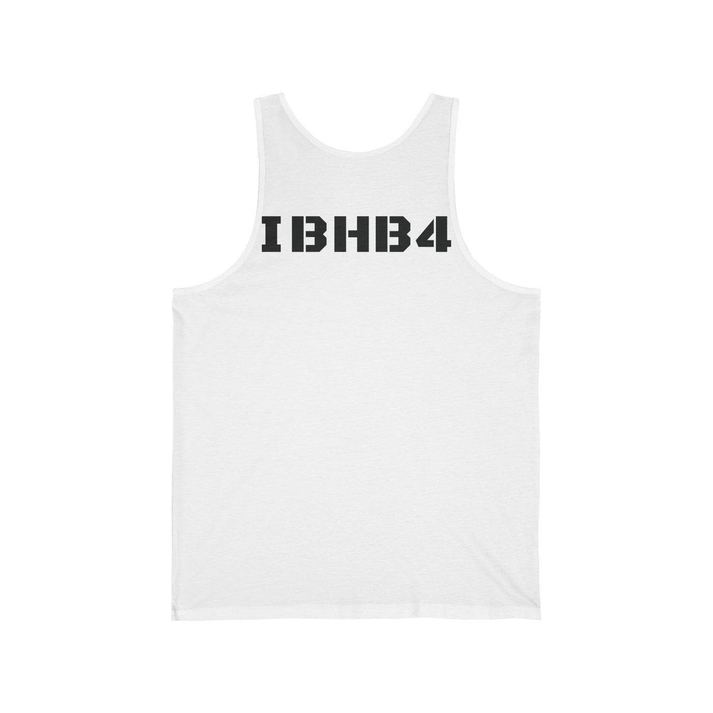 IBHB4 Unisex Jersey Tank - Casual Statement Tank Top for Everyday Wear