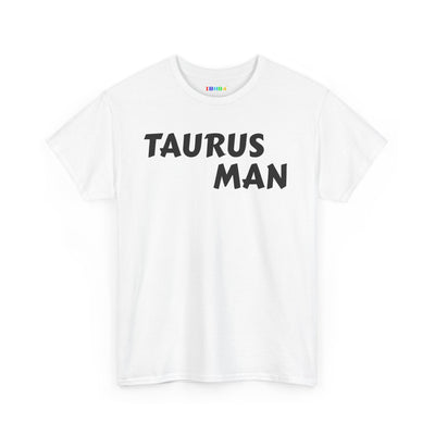Taurus Zodiac Tee - Unisex Heavy Cotton Shirt, Astrology Gift for Birthdays, Zodiac Sign Apparel, Horoscope Lovers, Taurus Man T-Shirt