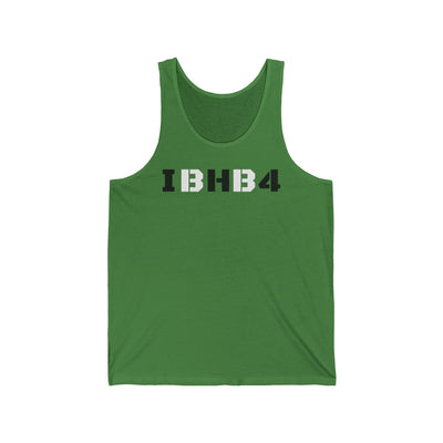 IBHB4 Unisex Jersey Tank - Casual Statement Tank Top for Everyday Wear