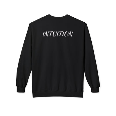 Unisex Crewneck Sweatshirt - '111' Front & 'INTUITION' Back Design